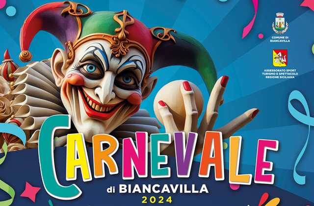 Programma del Carnevale di Biancavilla 2024