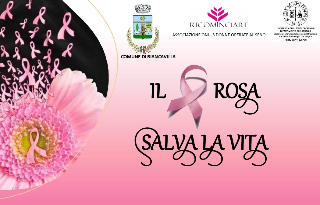 Ottobre Rosa 2021 - Mese della prevenzione del tumore al seno - Giornate di visite gratuite