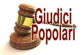 Formazione degli elenchi definitivi di giudice popolare di Corte di Assise e di corte di Assise Appello biennio 2021/2022